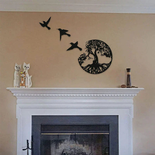 Wanddecoratie Levensboom Voor Woonkamer En Slaapkamer Muurdecoratie 3