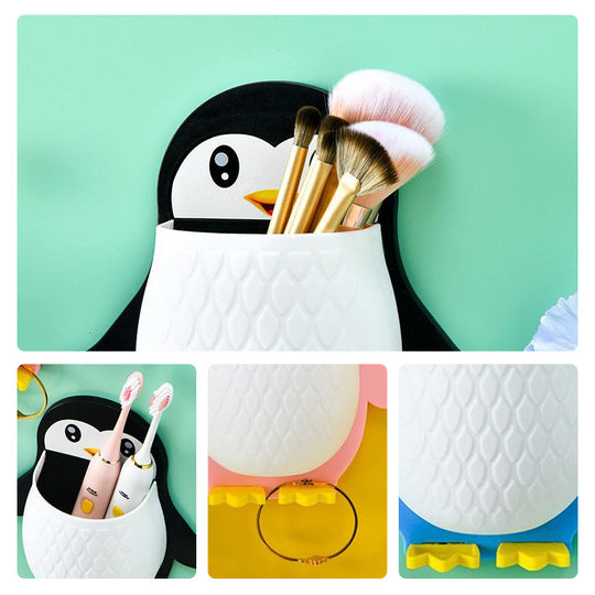 Wandgemonteerde Houder Pinguïnvormig 4
