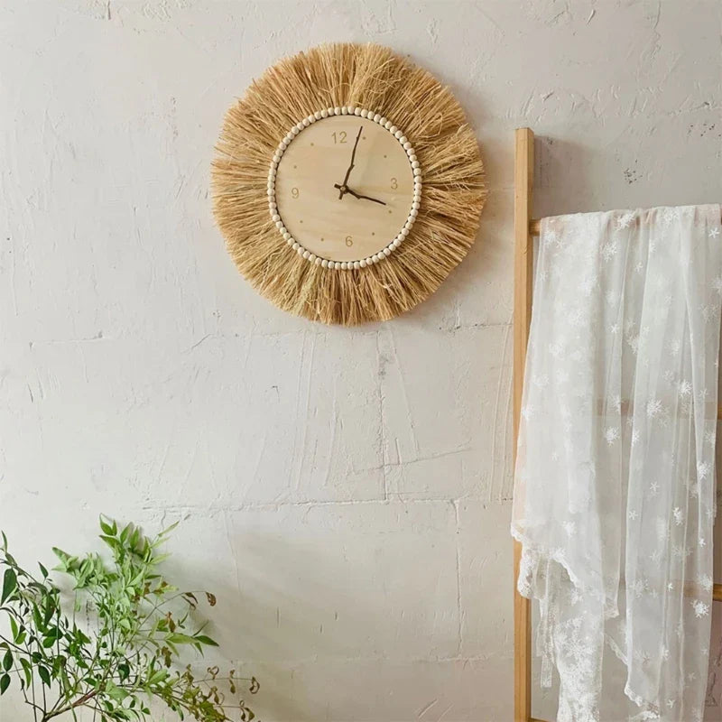 Wandklok Boho Stijl van Tarwestro 0
