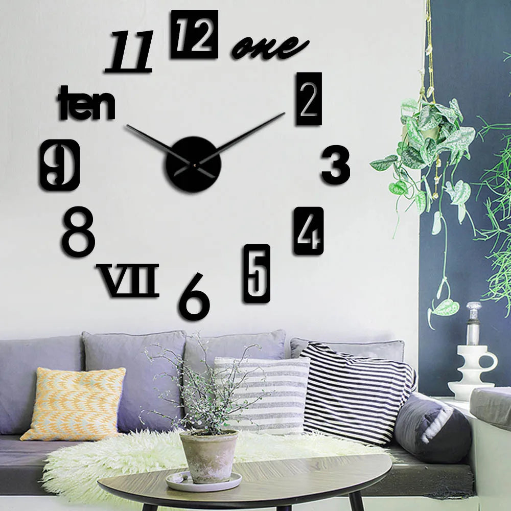 Wandklok Creatief Design Modern 1