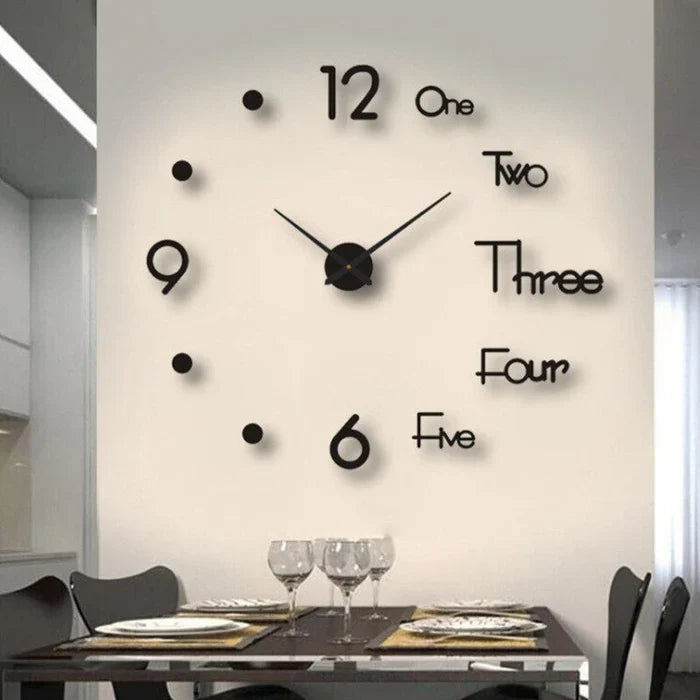 Wandklok Creatief Design Modern 12