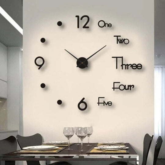 Wandklok Creatief Design Modern 12