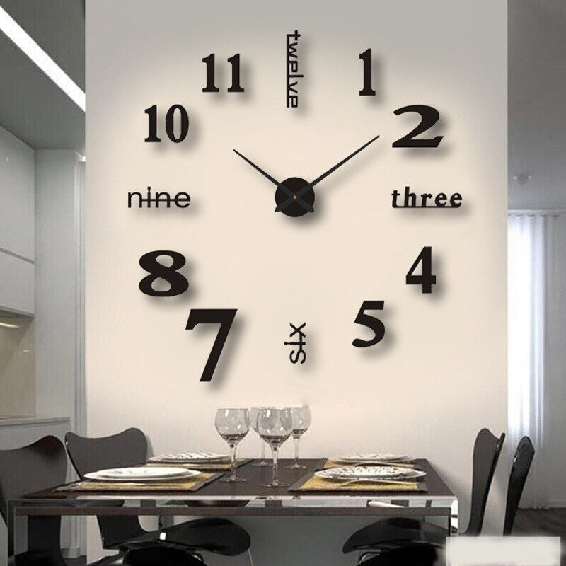 Wandklok Creatief Ontwerp voor Thuis 10