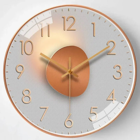 Wandklok Minimalistisch Design Stille Uurwerk voor Moderne Interieurs 12