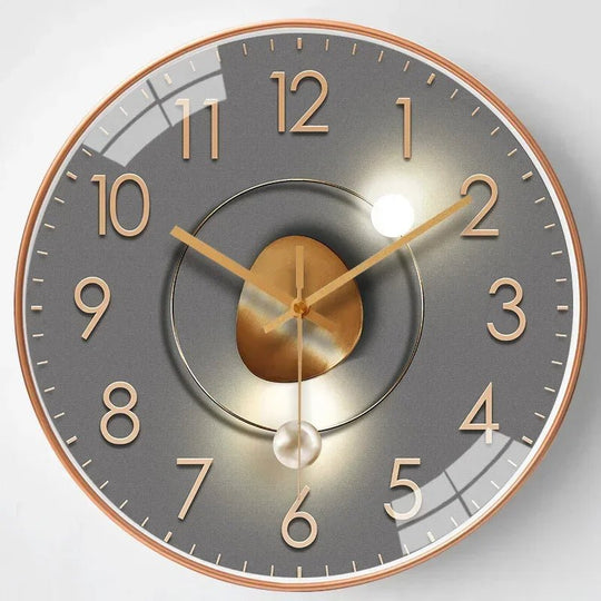 Wandklok Minimalistisch Design Stille Uurwerk voor Moderne Interieurs 14