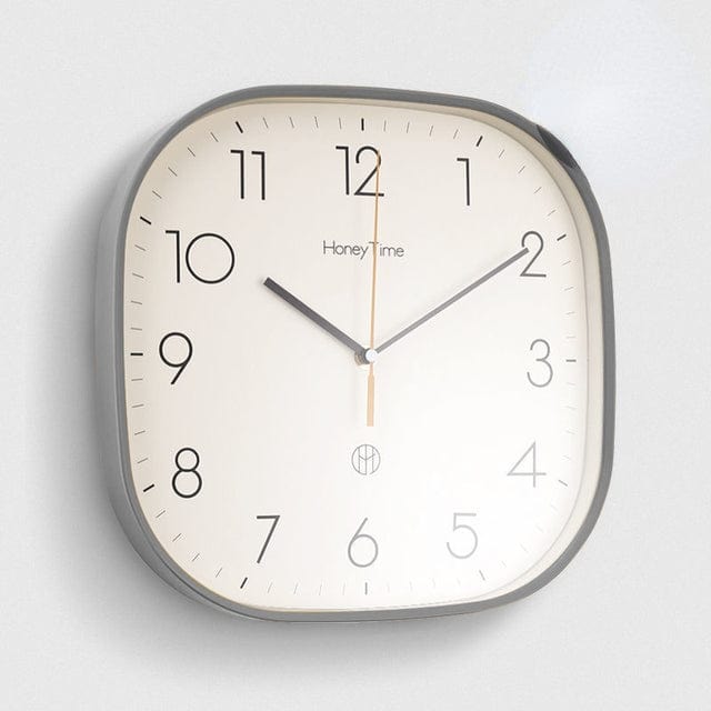Wandklok Retro Stijl Vierkant 4