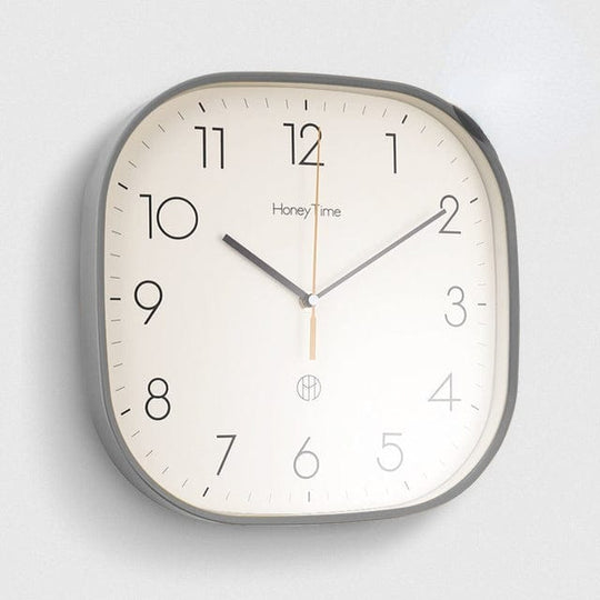 Wandklok Retro Stijl Vierkant 4