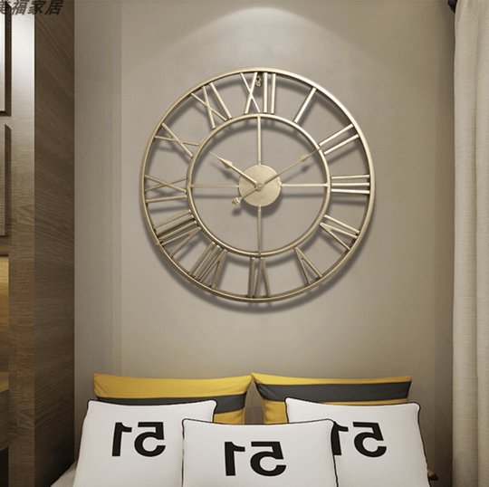 Wandklok Skelet Design Stille Beweging voor Thuis en Kantoor 3