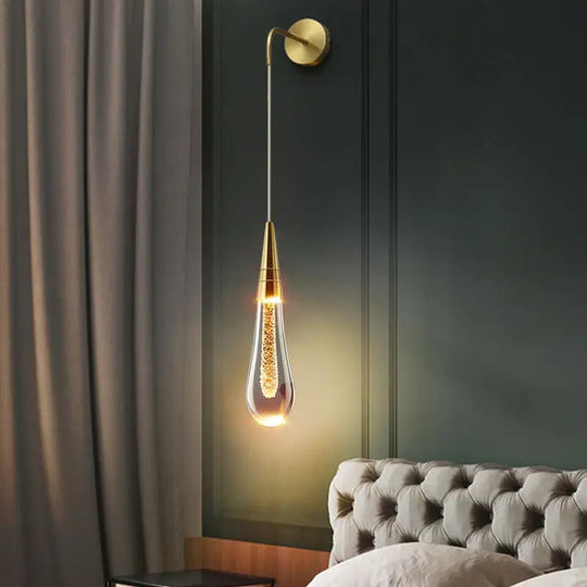 Wandlamp Druppelvormig met Warme Gloed 0