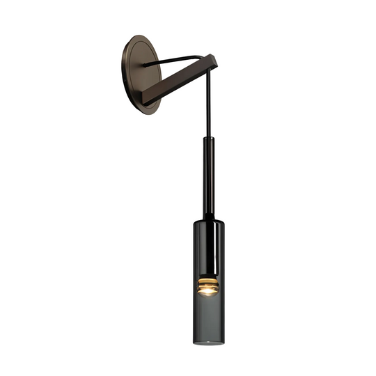 Wandlamp Minimalistisch Rookglas 0