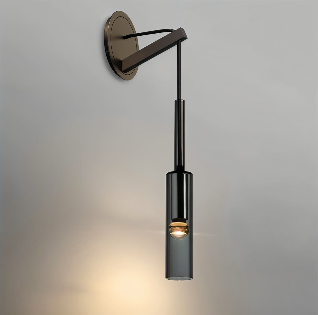 Wandlamp Minimalistisch Rookglas 7