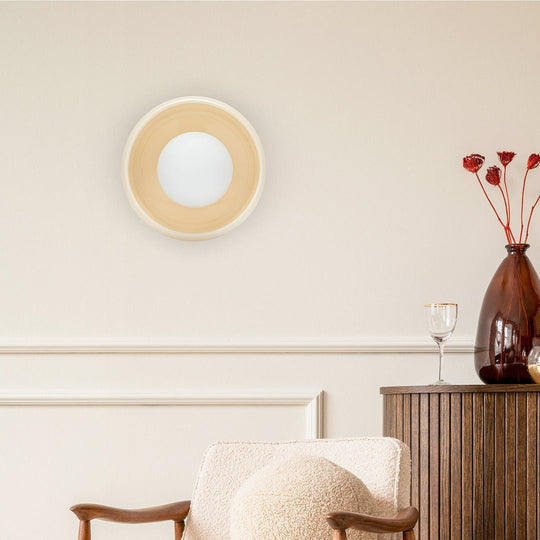 Wandlamp Ronde Keramische Stijl Modern voor Binnengebruik 2