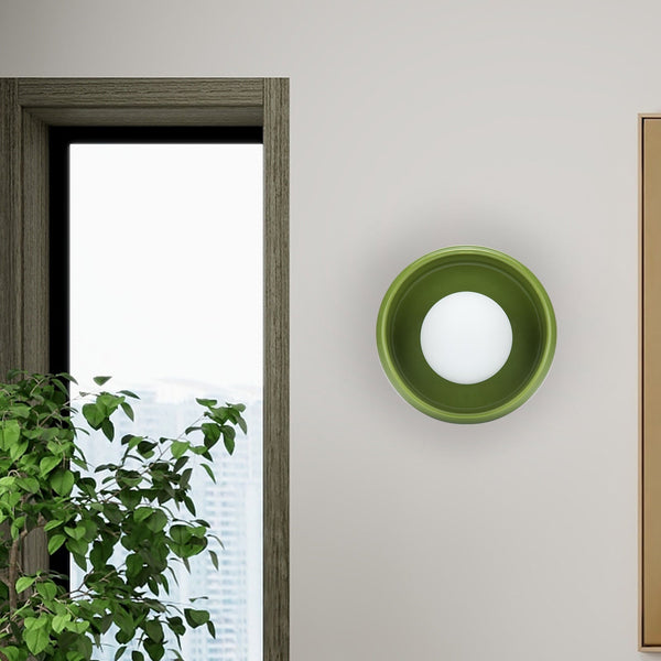 Wandlamp Ronde Keramische Stijl Modern voor Binnengebruik 6