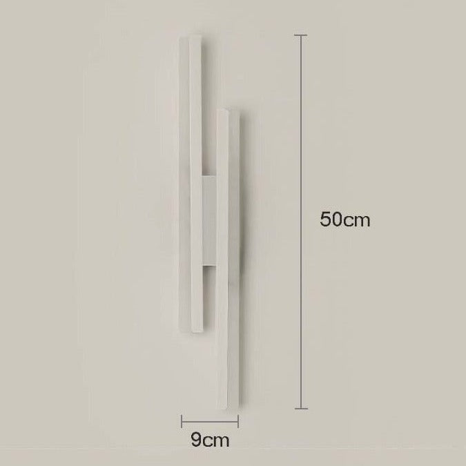 Wandlamp Zwart LED Minimalistisch Ontwerp voor Binnenverlichting 0