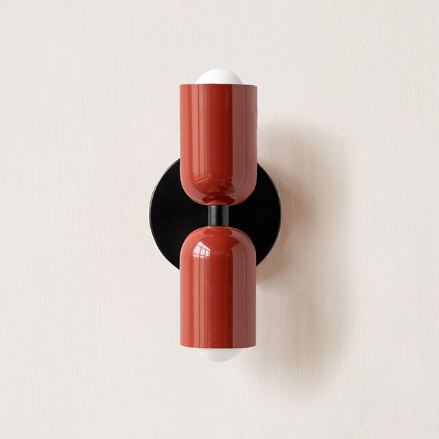 Wandlamp met Dubbele Kop Crèmekleurig 2