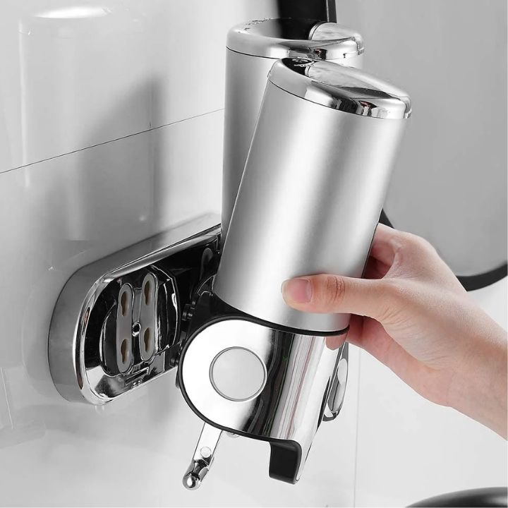 Wandmontage Zeepdispenser voor Badkamer Modern Design 4
