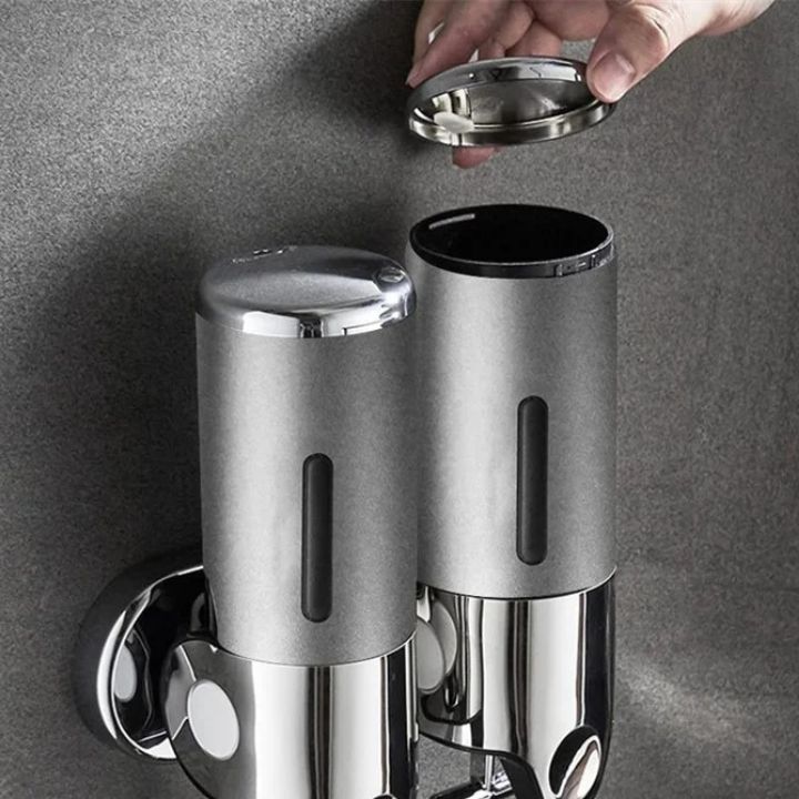 Wandmontage Zeepdispenser voor Badkamer Modern Design 7
