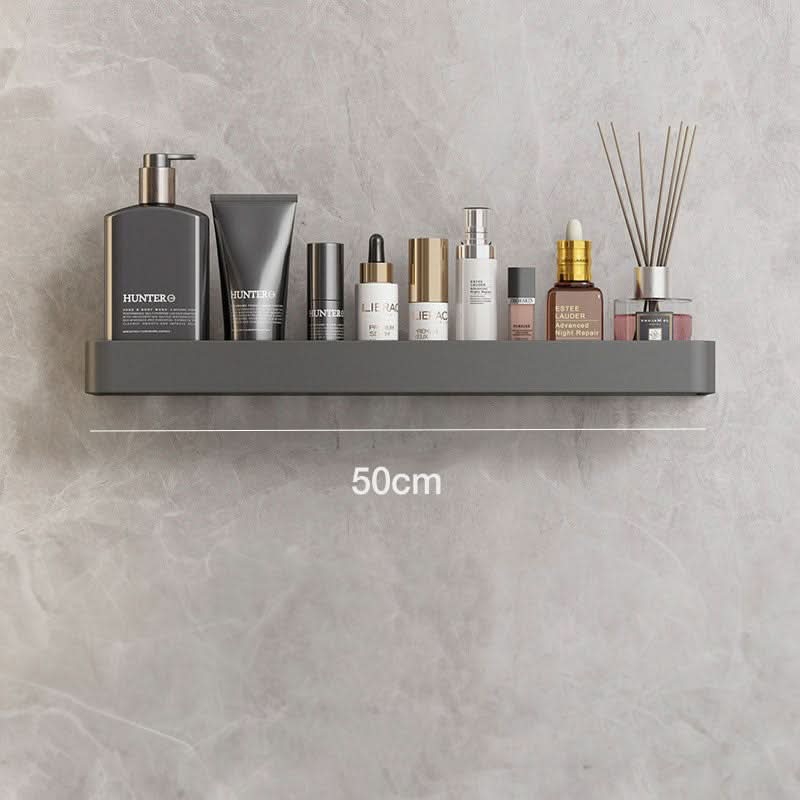 Wandplank voor Badkamer met Handdoekenrek en Boorvrije Installatie 5