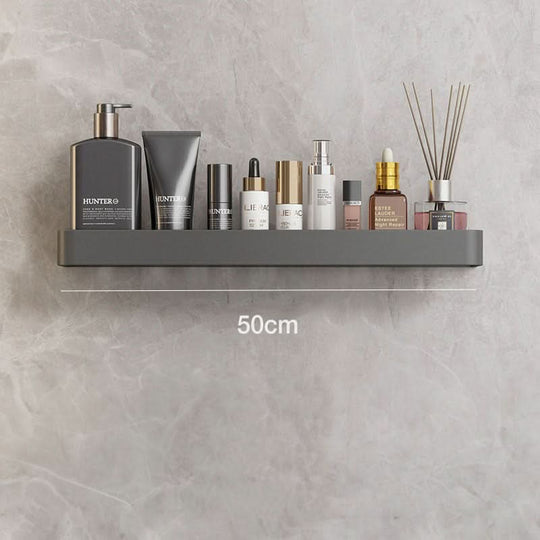 Wandplank voor Badkamer met Handdoekenrek en Boorvrije Installatie 5