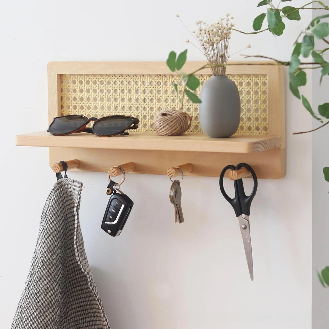 Wandplank voor Kleding en Sleutels Modern Minimalistisch Design 0