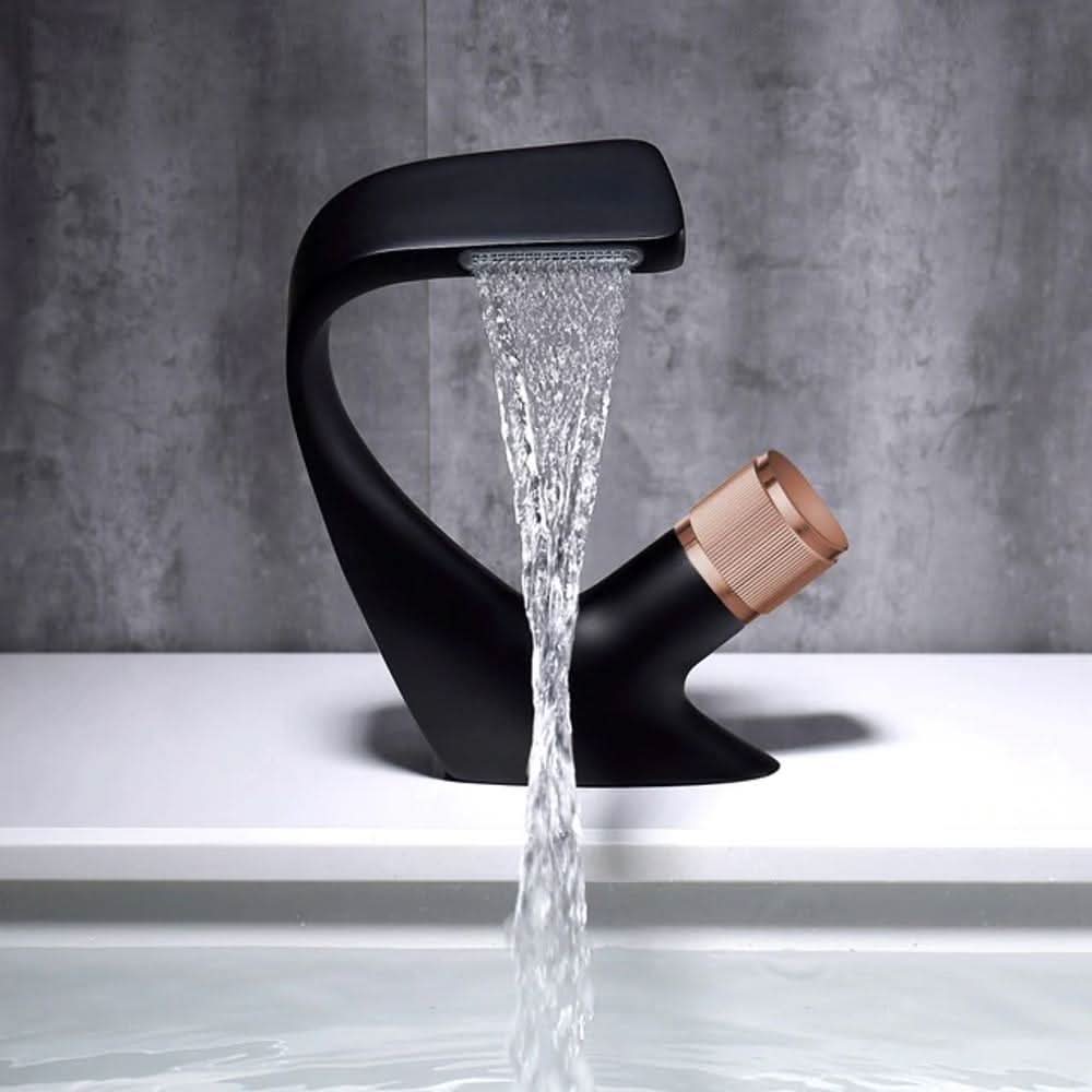 Wastafelkraan Waterval Eengreeps Modern 7
