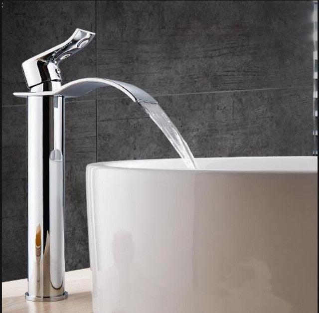 Wastafelkraan Watervalkraan Modern 8