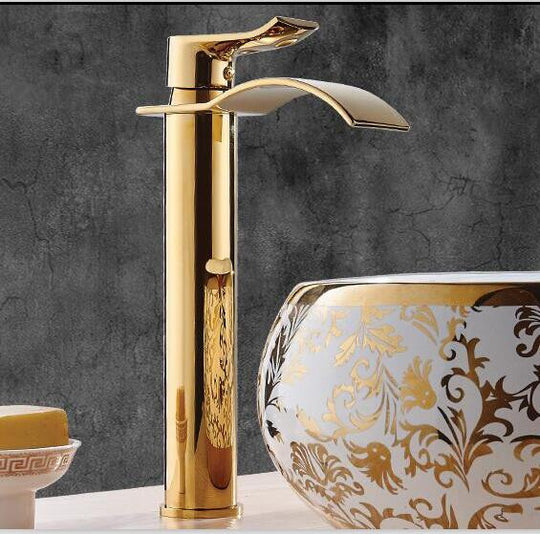 Wastafelkraan Watervalkraan Modern 9