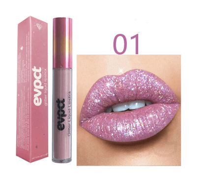 Waterdichte Glitter Lippenstift met Langdurige Glans 1