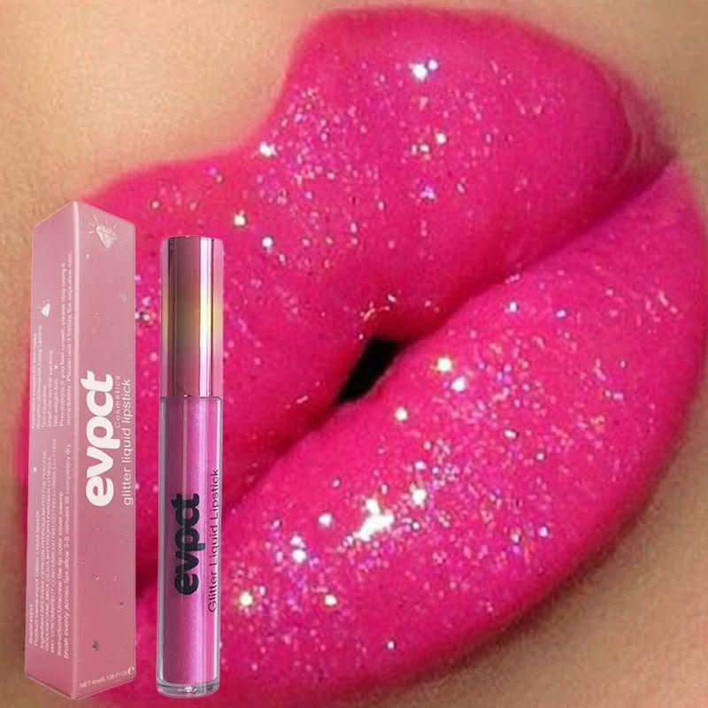 Waterdichte Glitter Lippenstift met Langdurige Glans 2