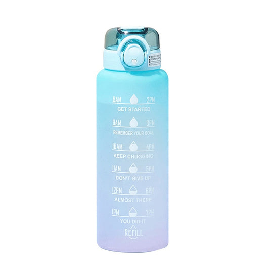 Waterfles met Motivatie en Tijdschema 9