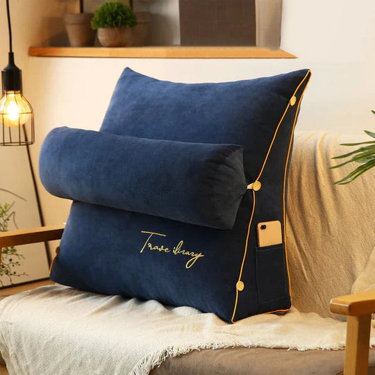Wigvormig Rugsteunkussen Ergonomisch Ontwerp voor Comfortabele Ondersteuning 7