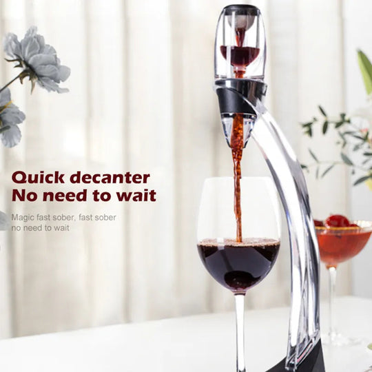 Wijnbeluchter Set met Diffuser en Filters 3