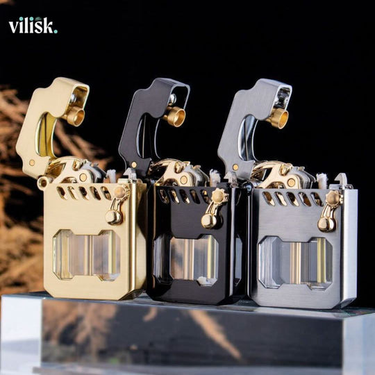 Winddichte Aansteker met Mechanisch Versnellingsmechanisme 2