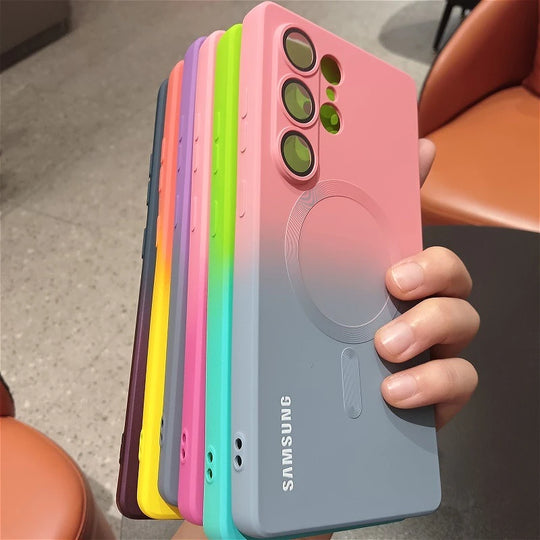 Zachte Siliconen Hoes voor Samsung Galaxy S26 S25 S24 S23 S22 S21 S20 Ultra Plus 5