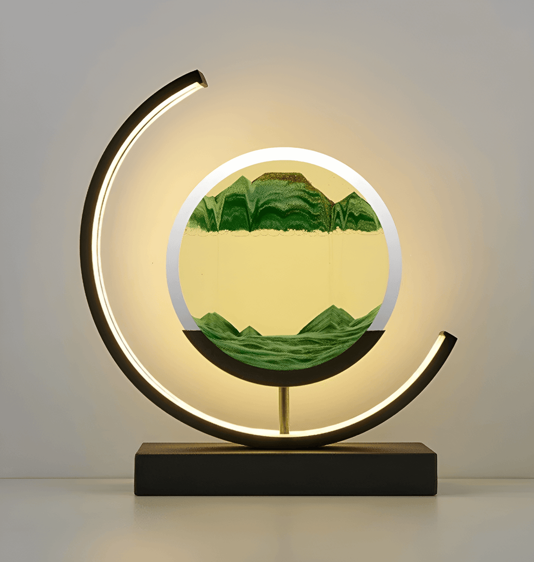 Zandloperlamp ChicSandscape LED Verlichting voor Betoverende Sfeer 1