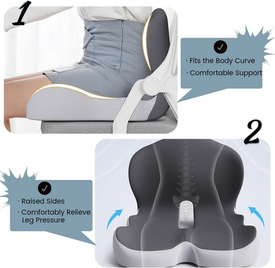 Zitkussen Voor Comfortabel Zitten - Ergonomisch Ontwerp Voor Gezonde Zithouding 5