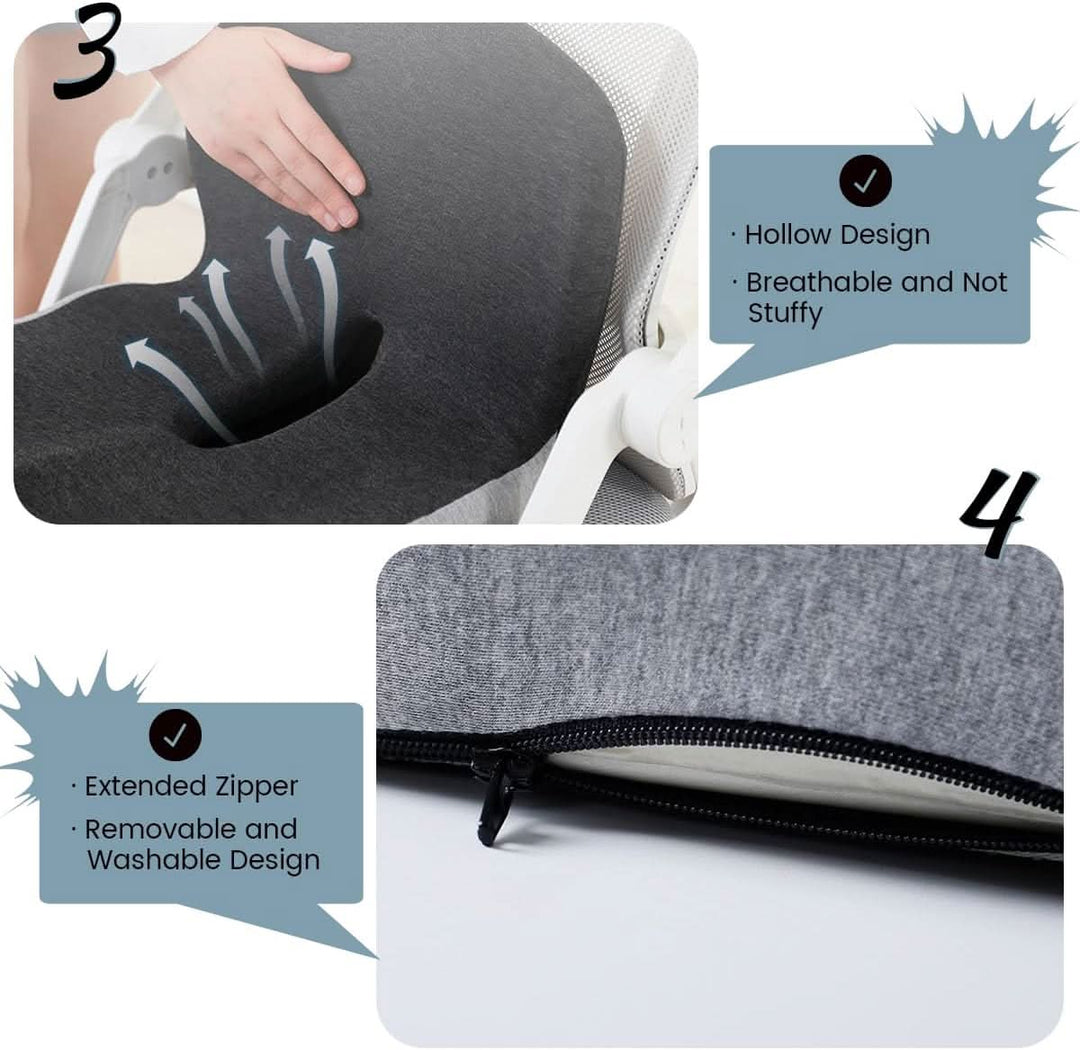 Zitkussen Voor Comfortabel Zitten - Ergonomisch Ontwerp Voor Gezonde Zithouding 6