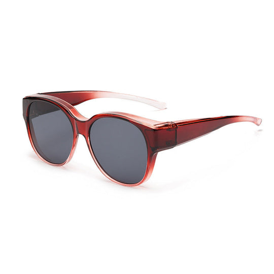 Zonnebril Dames Cat-Eye Stijl Voor Brildragers Met Gepolariseerde Lenzen 12