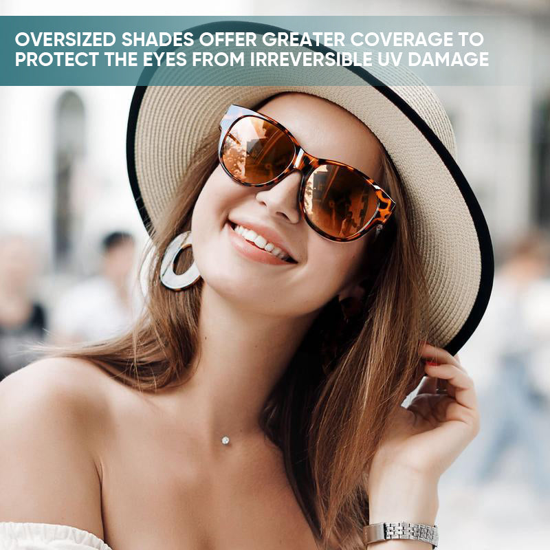Zonnebril Dames Cat-Eye Stijl Voor Brildragers Met Gepolariseerde Lenzen 3
