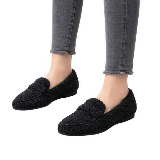 Dames Pantoffels Pluche Warm en Antislip