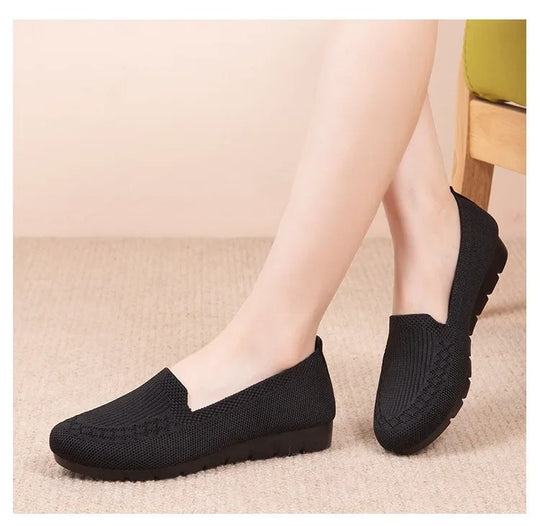 Vrouwen Ademende Slip on Loafers