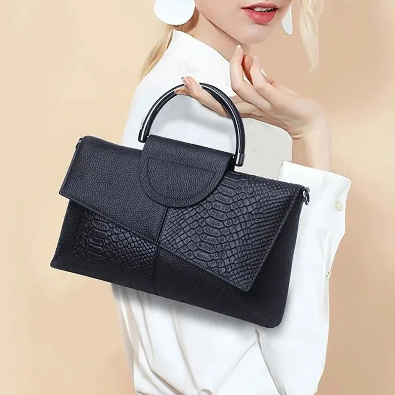 Vrouwen Zacht PU Leren Crossbody Handtas
