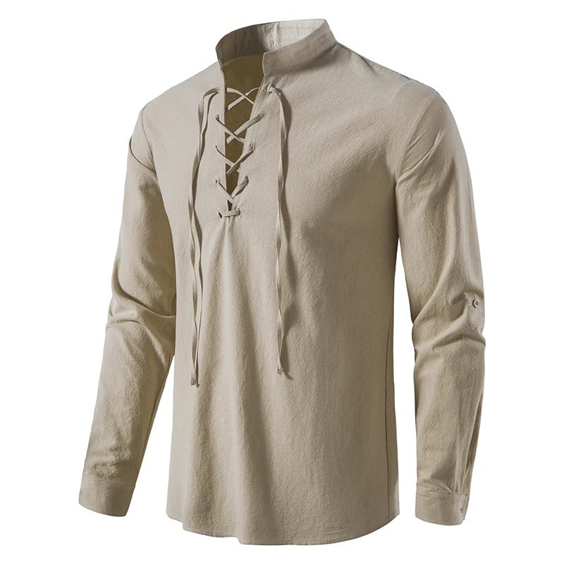 Heren Vintage Yoga Overhemd