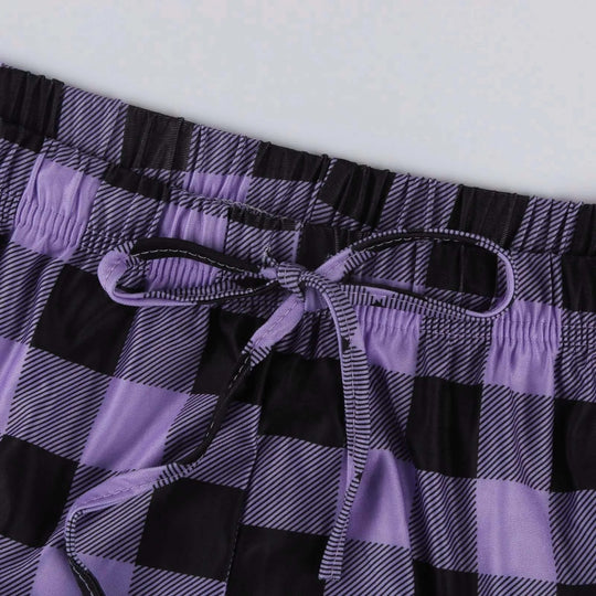 Geruite pyjama voor dames