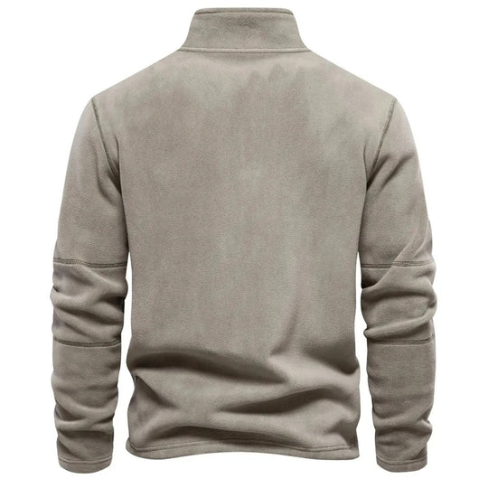 Warme fleece trui voor heren