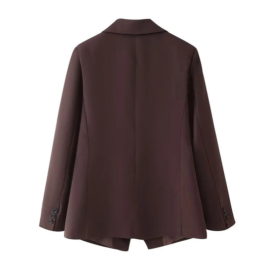 Dames Blazer met Omslagkraag