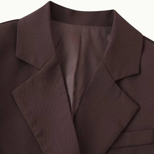 Dames Blazer met Omslagkraag