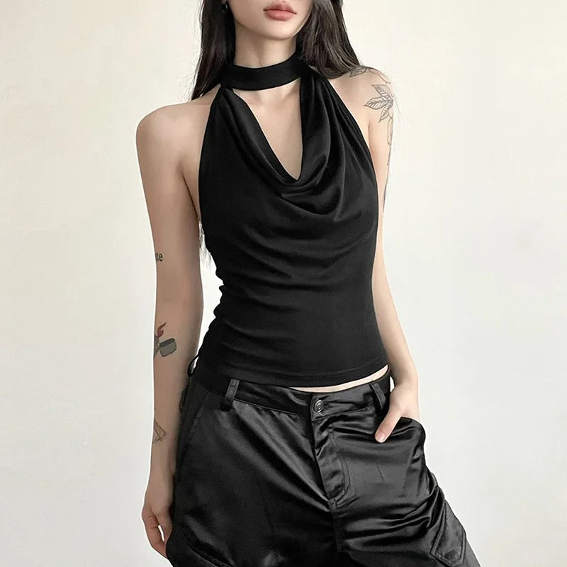 Dames Casual Haltertop