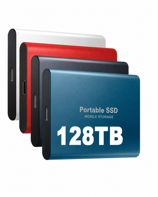Externe SSD 128 TB Compact en Betrouwbaar met Hoge Overdrachtssnelheid