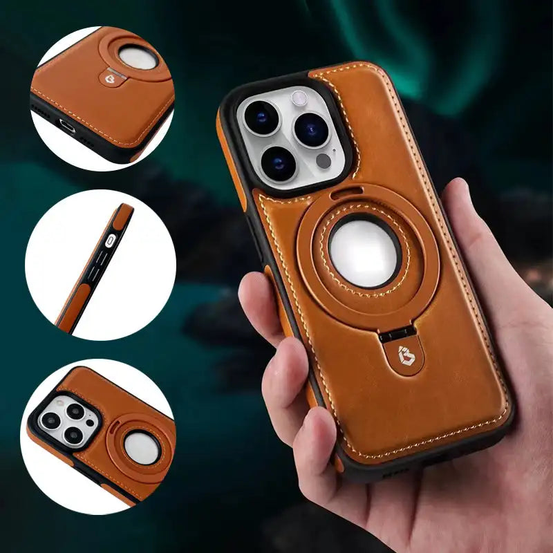 iPhone 13 Hoesje Met Magnetische Ringstandaard Voor Professioneel Gebruik 1